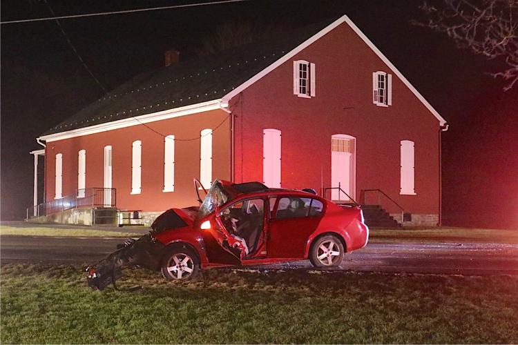 2 hospitalized after car hits pole on Strasburg Pike in West Lampeter