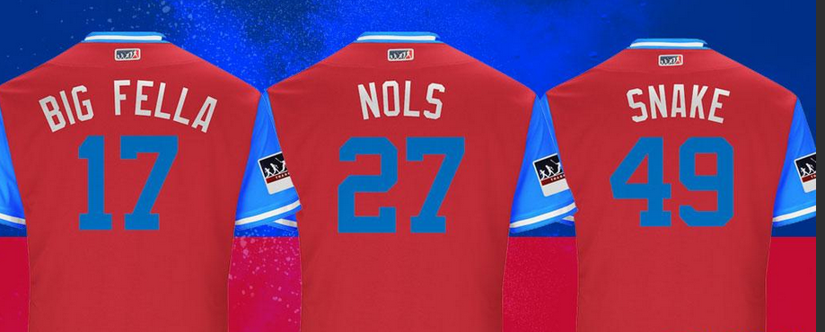 Nicknames on jerseys, Phillies-Mets 