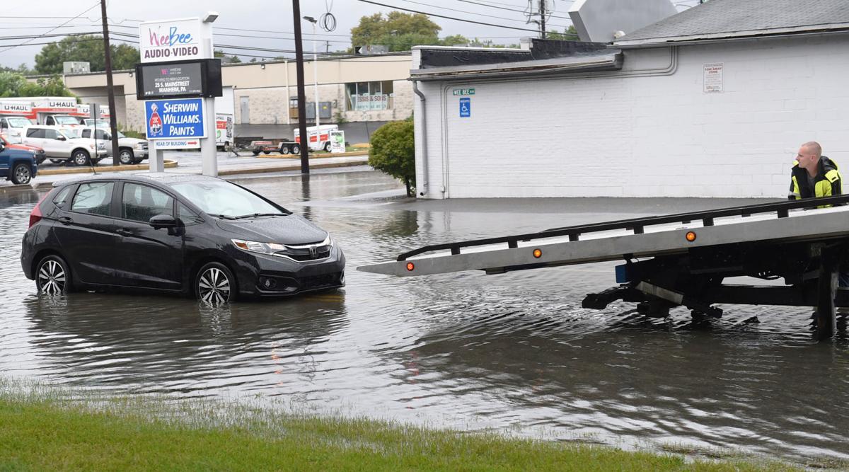 Heavy rains cause severe flooding near Manheim and Mount Joy; multiple