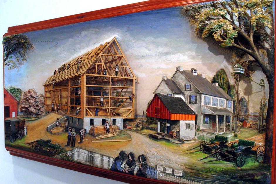 Multidimensional Abner Zook Subject Of Exhibit Art