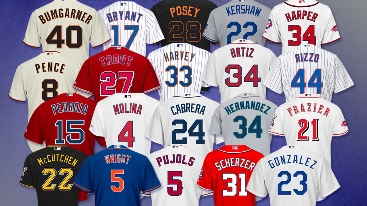 top selling baseball jerseys