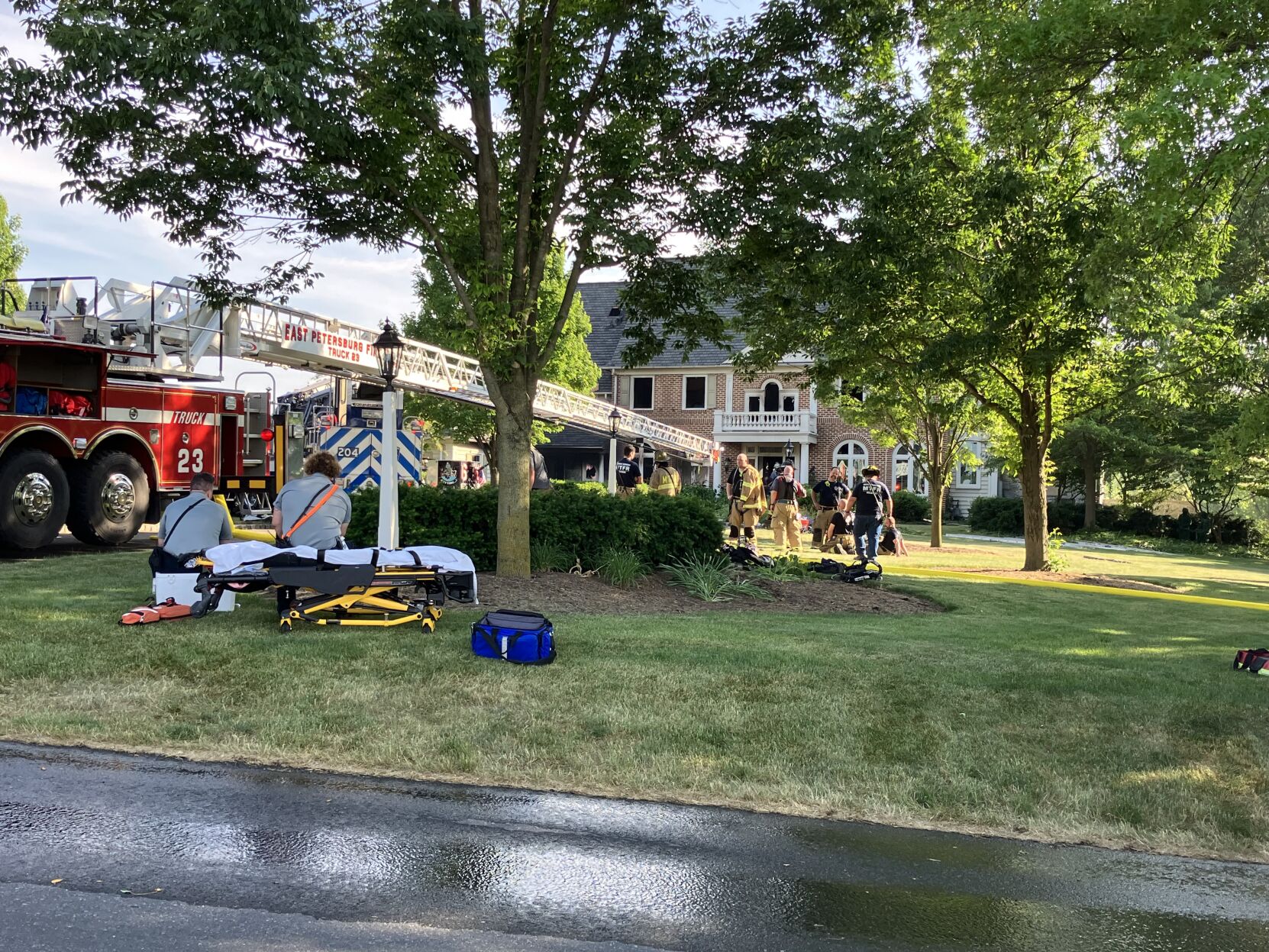 Neighbors call in Manheim Township house fire; dog rescued [update ...