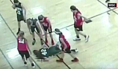 Eighth Grade Girl Impaled By Basketball Court Splinter