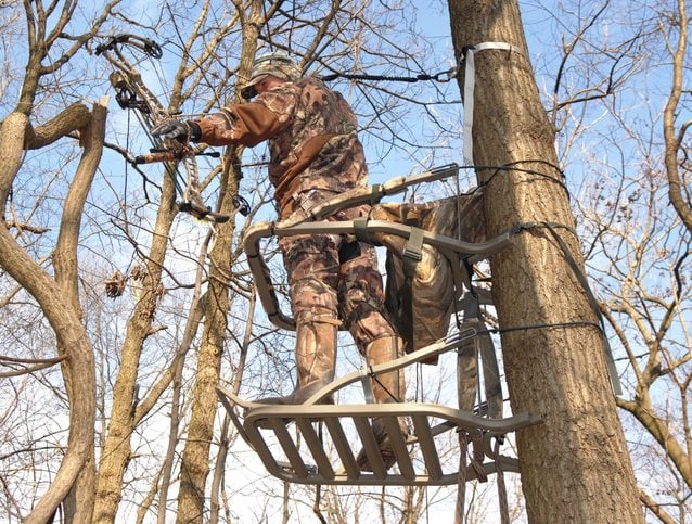 metal tree stands deer hunting