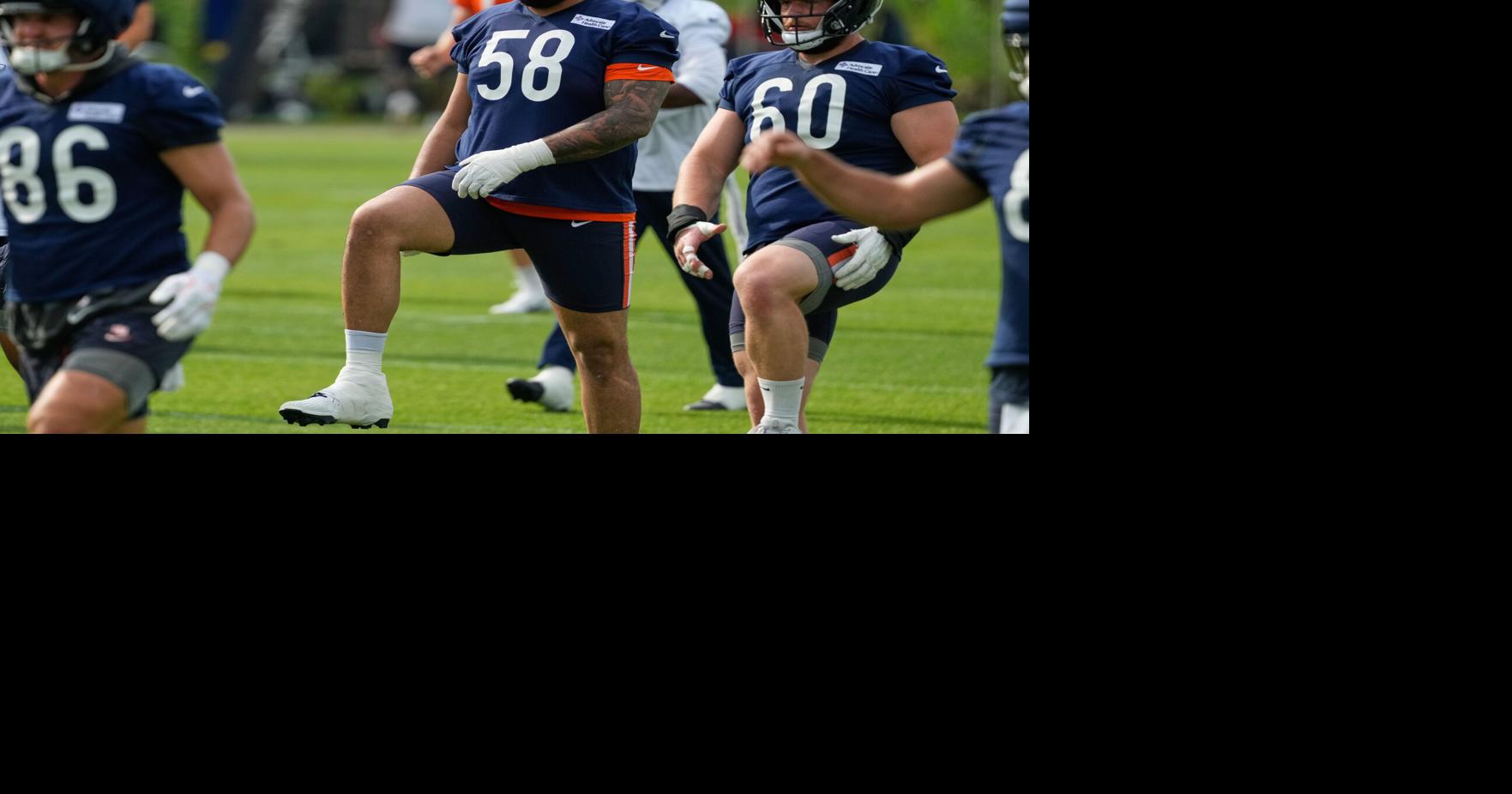 Chicago Bears tackle Darnell Wright dishes out credit after signing huge contract extension By GENE CHAMBERLAIN - Associated Press Aug 5, 2026