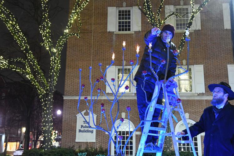 Menorah Lighting in Penn Square [photos] News