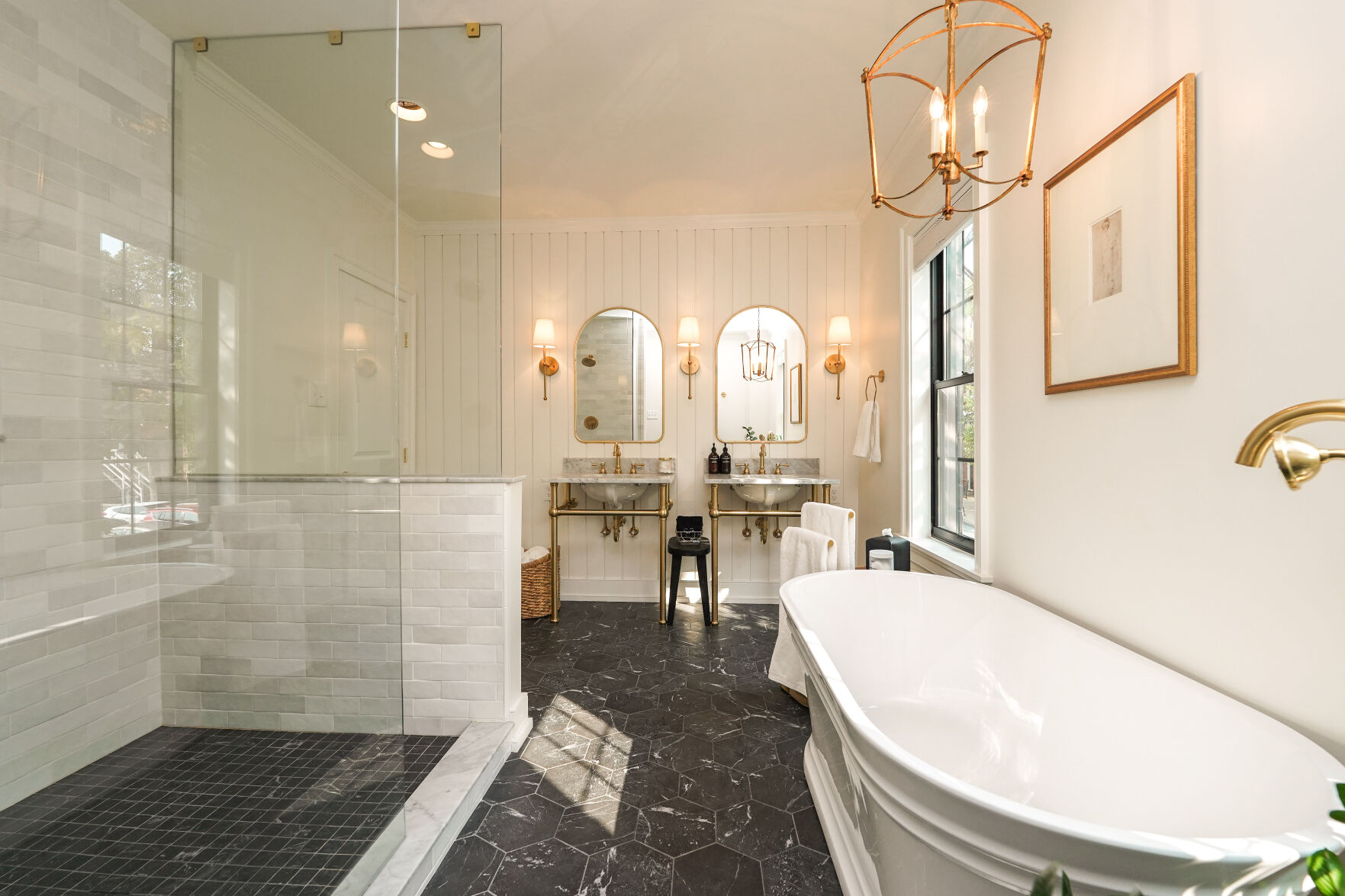 Renovated bathroom