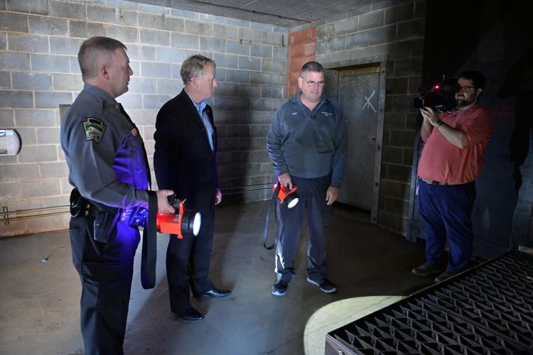 Sen. Aument tours Lancaster County Public Safety Training Center to see