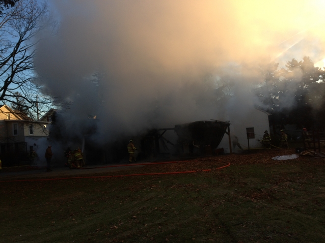 Fire Breaks Out In Garage Just Off Route 23 In Bareville | News ...