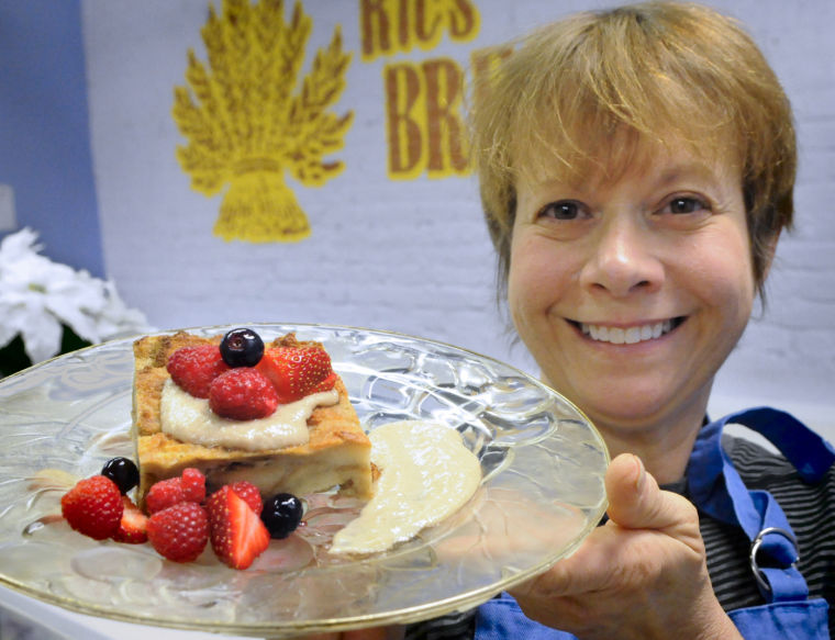 The Local Flavor Love of baking leads to bread pudding