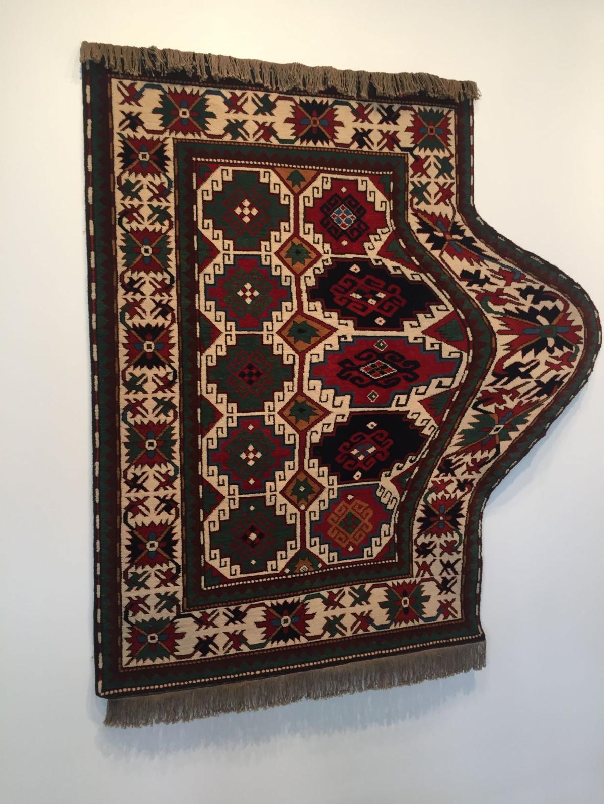 Faig Ahmed brings magic carpets to Pennsylvania College of Art & Design