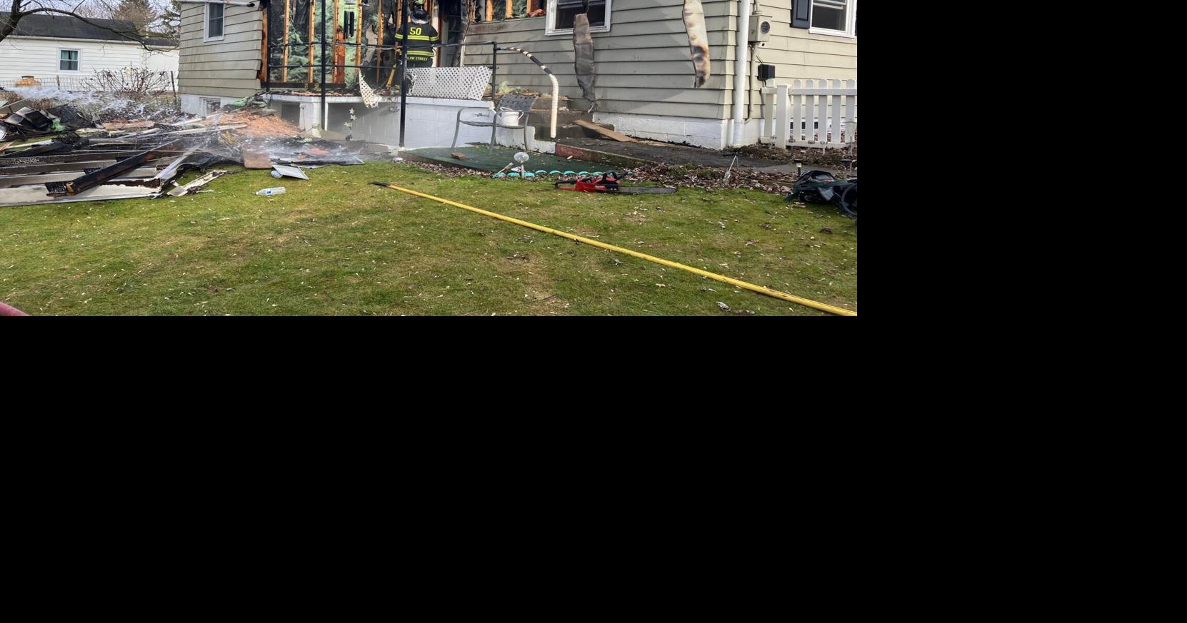 Fire damages porch, side of home in Strasburg Township [update] | Local ...