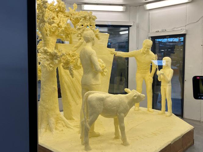 Farm Show Butter Sculpture