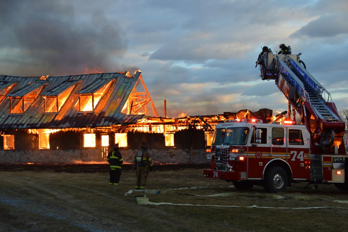 Fire consumes barn, spreads around Mount Joy Twp. property Local News