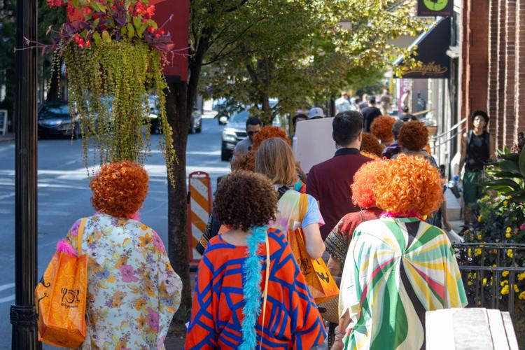 Redheaded Ropers romp through Lancaster during annual Mrs. Roper Caftan ...