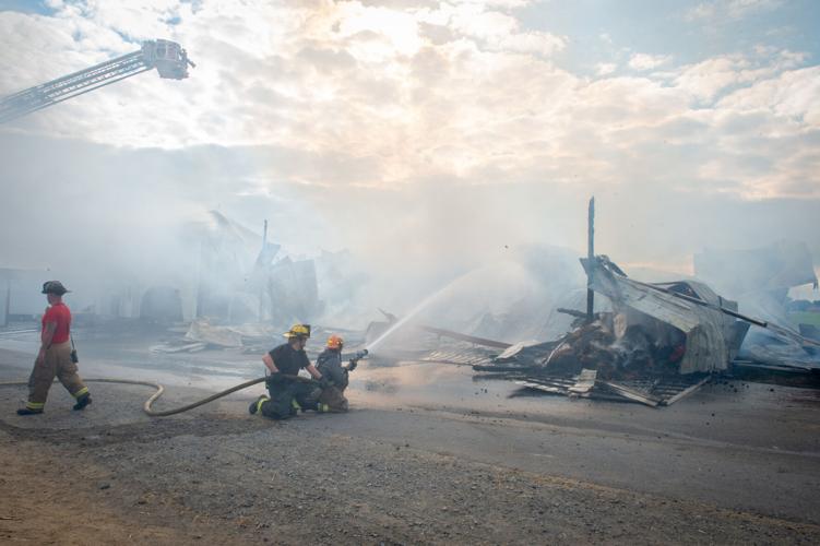 Barn destroyed by fire in Warwick Township Wednesday [photos] | Local ...