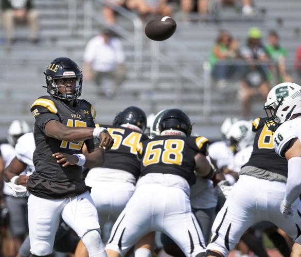 Millersville vs. Slippery Rock NCAA Div. II college football [photos