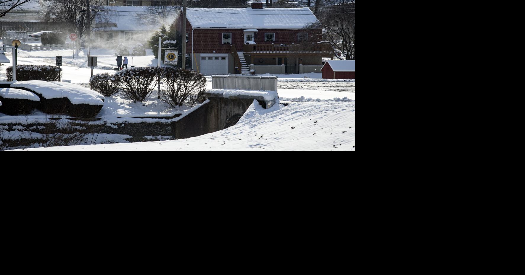 Here's how much snow fell overnight in Lancaster County; wind advisory