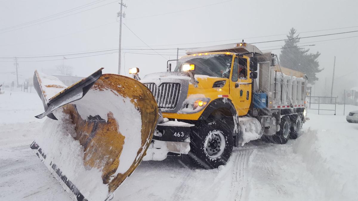 WATCH Take a ride on a PennDOT snow plow during the storm Local News