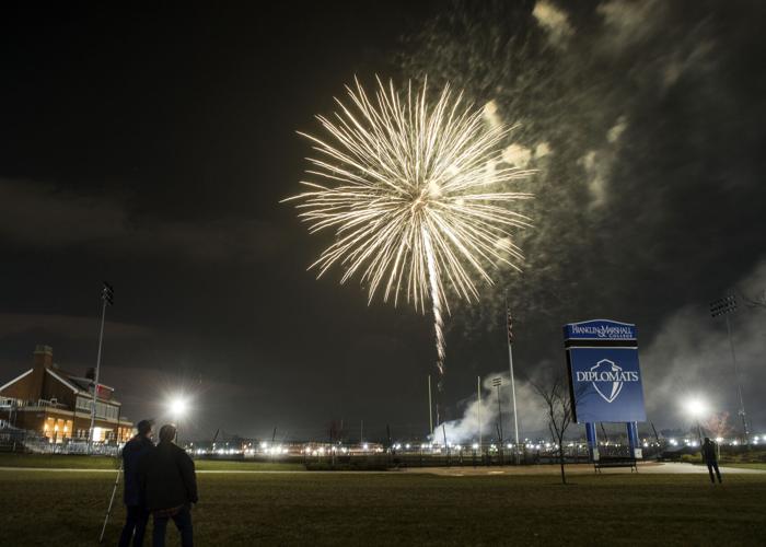 Lancaster city celebrates New Year's Eve with fireworks and socially