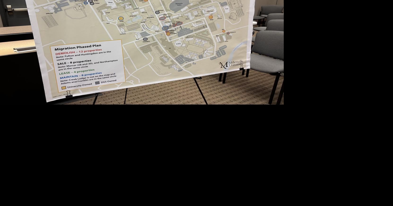 Residents push back against Millersville University demolition plans at zoning hearing Aug 28, 2026
