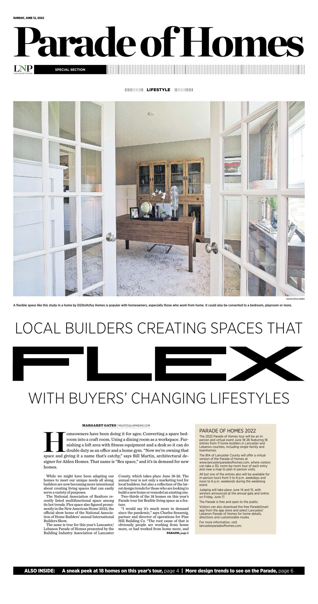 Parade of Homes 2022 Special Sections