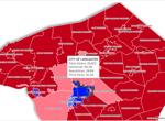 This map shows how many Democrats and Republicans live in your Lancaster County neighborhood