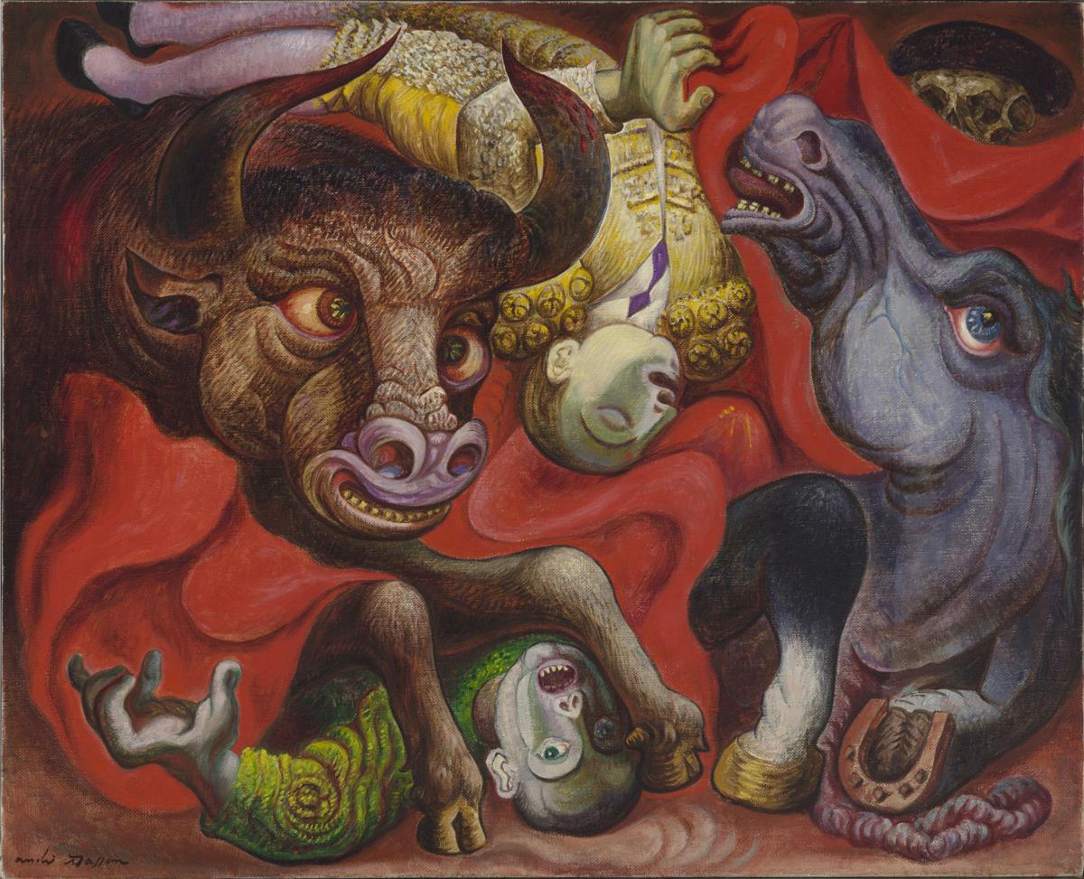 Filled With Monsters And Myths Surrealist Works On Exhibit In