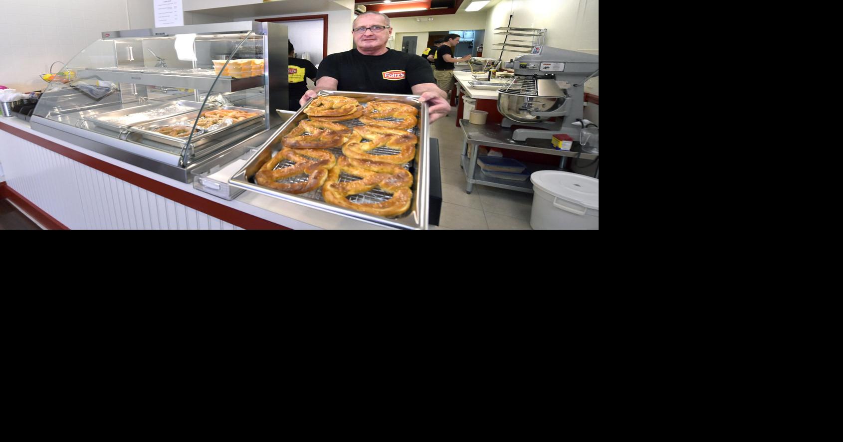 Foltz's Pretzels opens in downtown Lancaster with handrolled soft pretzels, freshsqueezed