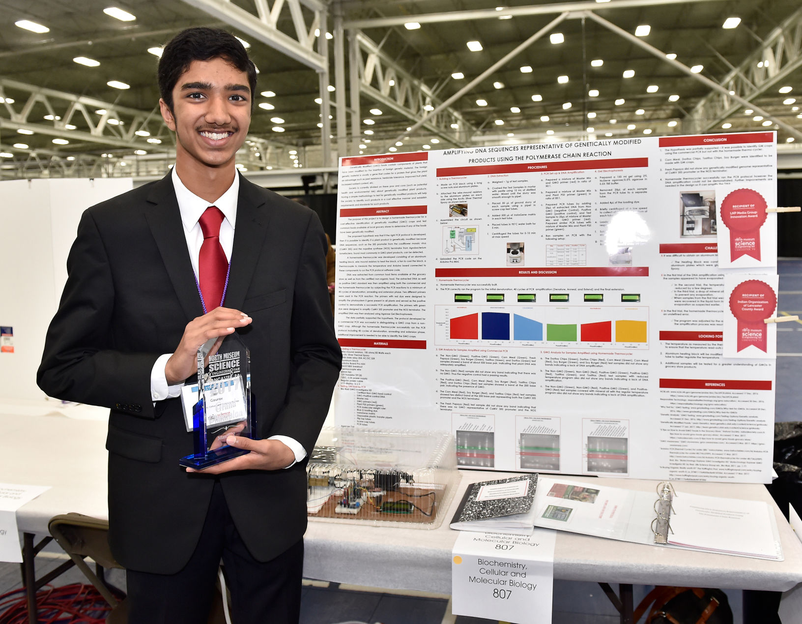 The Science Behind Science Fair Grand Champion Gaurav Mittal's GMO ...