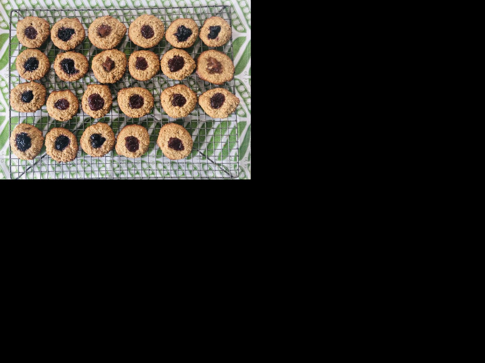 How to make jam-filled thumbprint cookies [Stay-Put Cooking] | Food