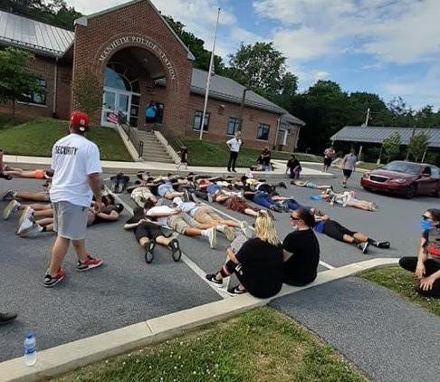 Tense Protest In Manheim On Tuesday Night This Is My Home And
