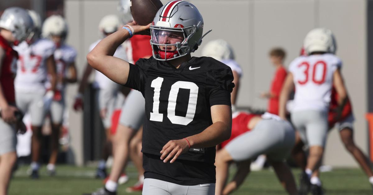 Julian Sayin named Ohio State #39 s starting quarterback for season opener Julian Sayin named Ohio State #39 s starting quarterback for season opener