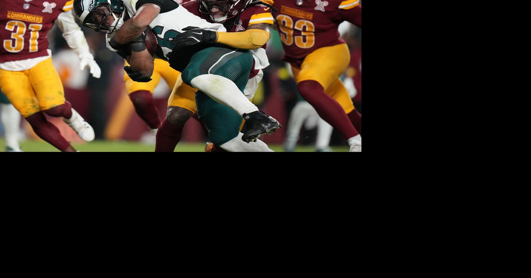 3 players are ejected after a brawl late in the Eagles' game against the  Commanders | NFL | lancasteronline.com