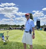 A look at US Women's Open volunteer Jeff Sidebottom of Lancaster