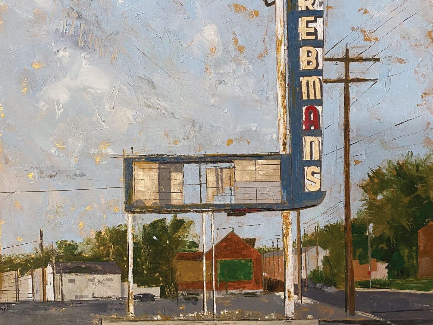 Painting of Rebman's sign earns honor in competition - Vimarsana News