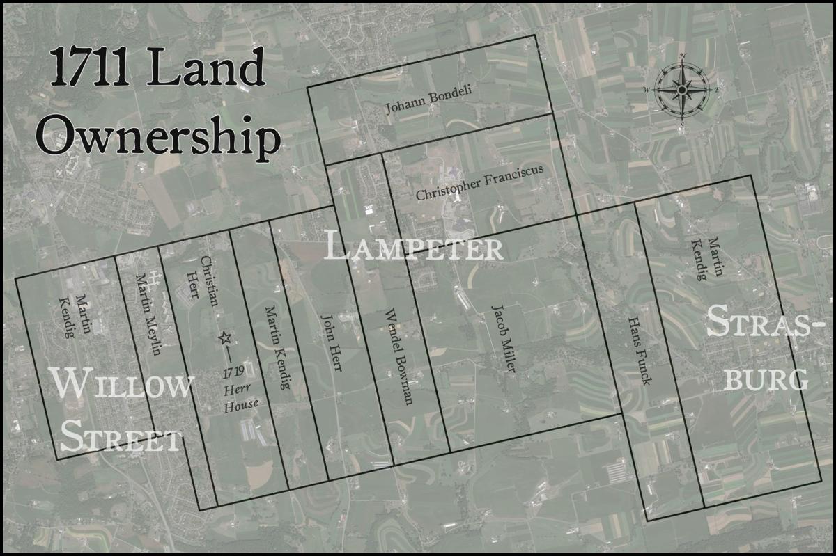 Who were the first settlers to Lancaster County? [We the People report