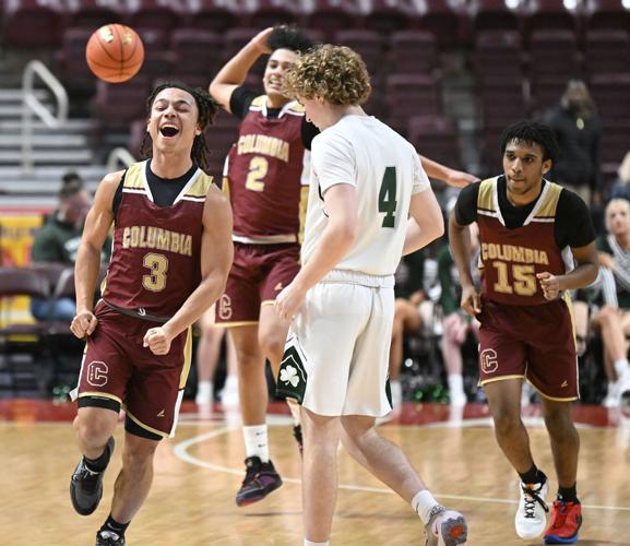 Columbia vs. Trinity - District 3 Class 3A boys basketball championship ...
