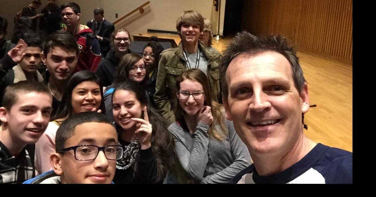 Author visiting Conestoga Valley Middle School talks about movies