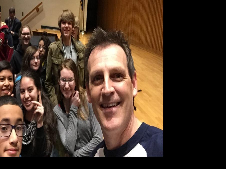Author visiting Conestoga Valley Middle School talks about movies