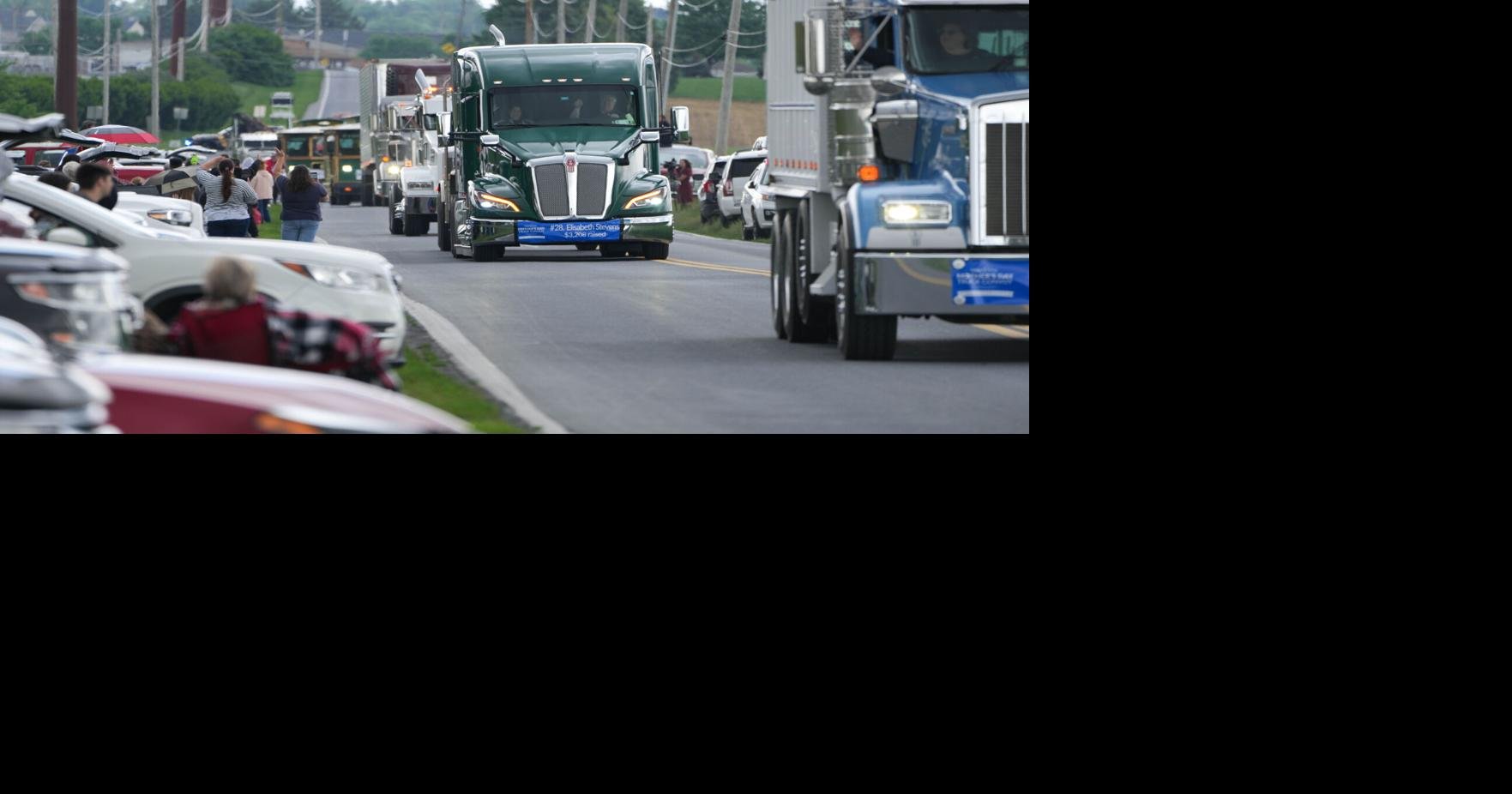 380 trucks participated in the 35th Mother’s Day Truck Convoy in Manheim this weekend – LNP | LancasterOnline
