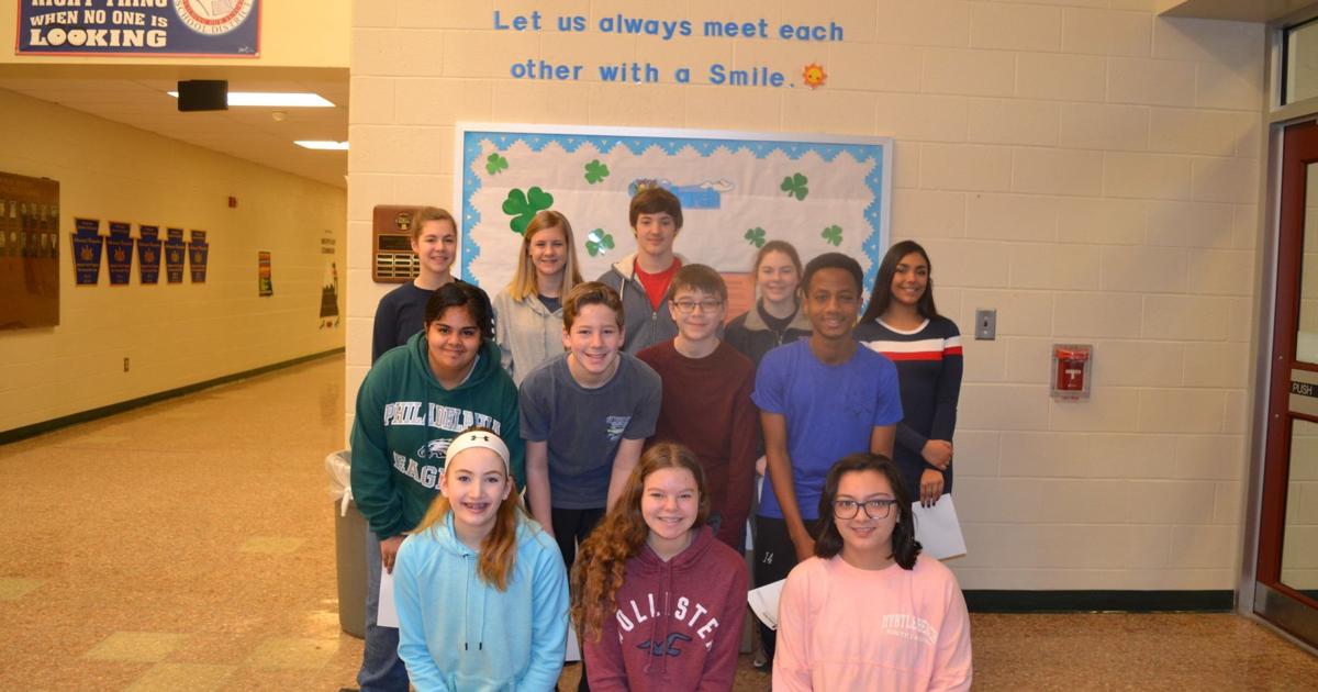 Conestoga Valley Huesken Middle School Students of the Month News