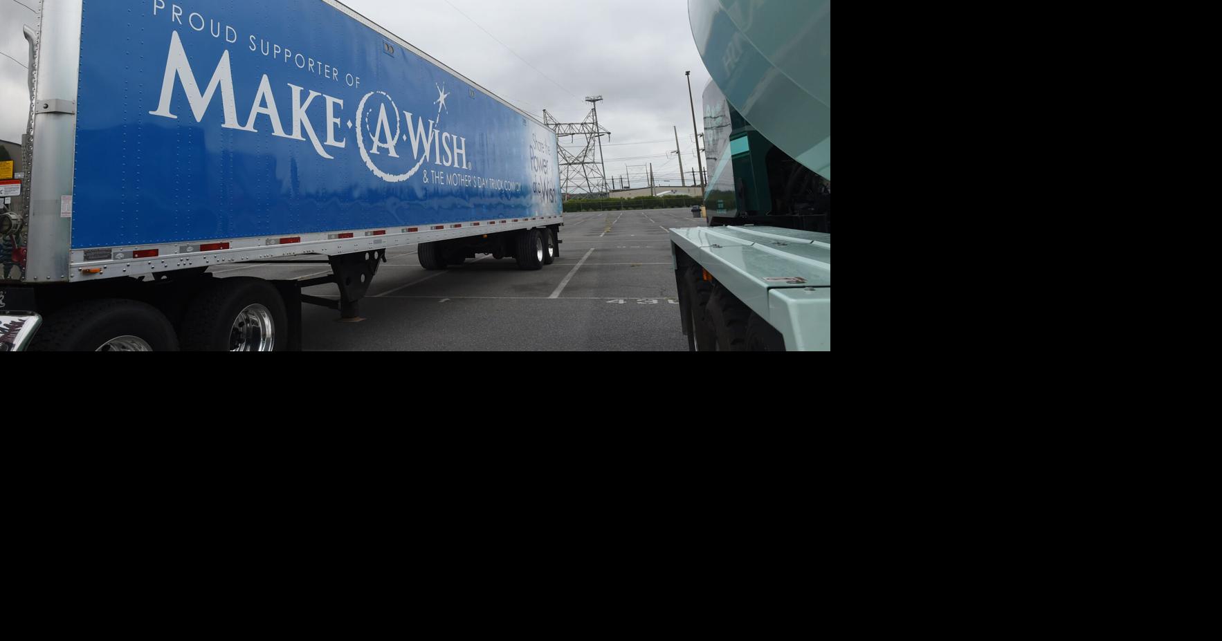 A bigger MakeAWish truck convoy returns to Mother's Day; here's the