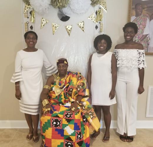 Daniel Wubah, MU President, Tribal King