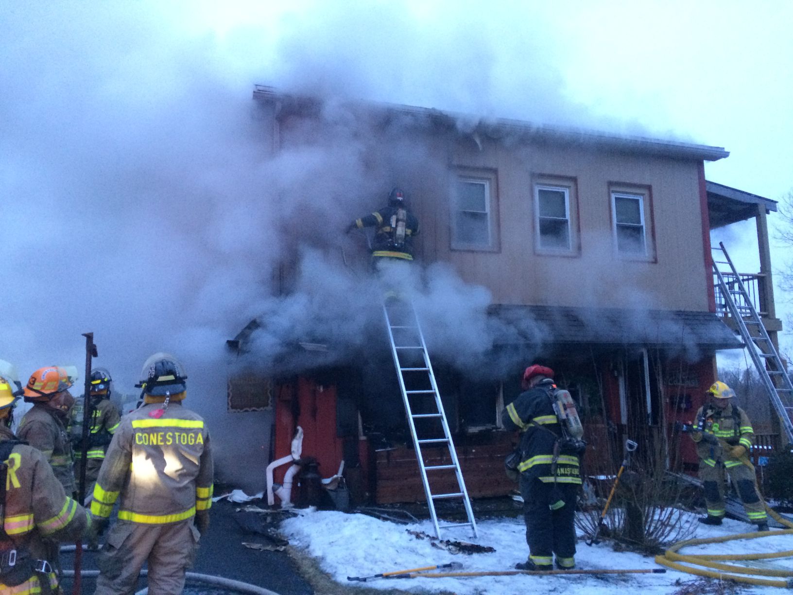 Firefighters Battle Two-alarm Blaze In Conestoga Twp. | Local News ...