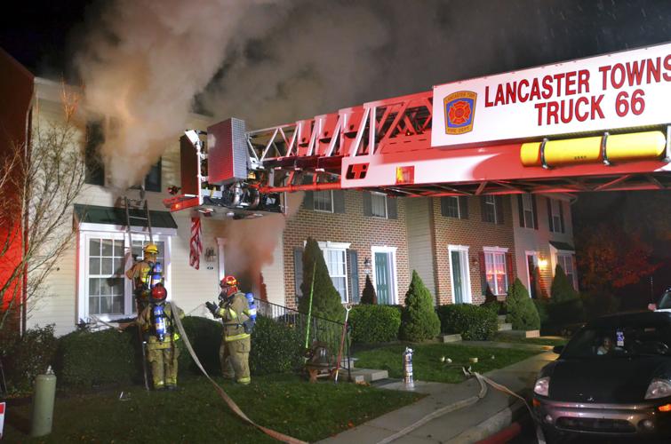 2-alarm fire displaces 4 residents from townhouse in Lancaster Township ...