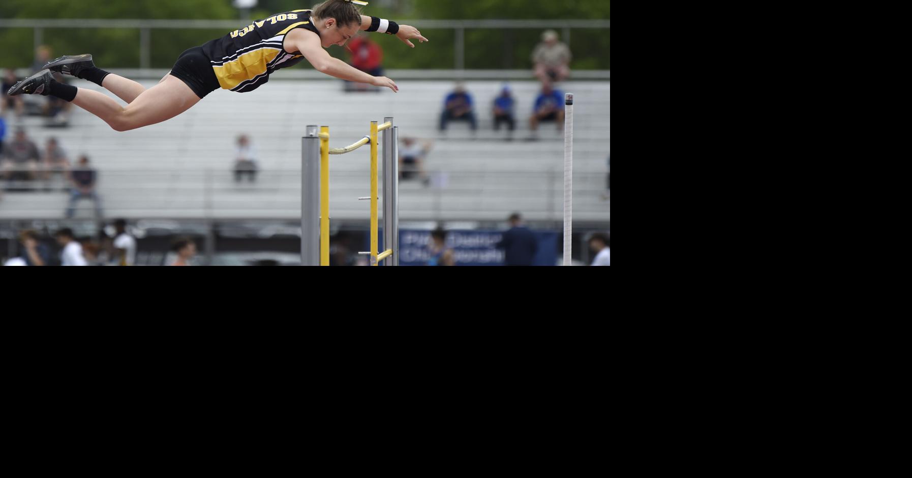 Her golden moment Solanco's Katie Urbine breaks District 3 pole vault