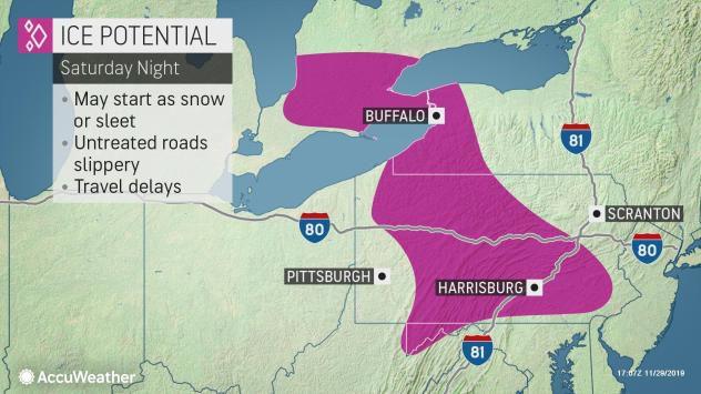 Lancaster Weather Messy Slippery Conditions Forecasted For