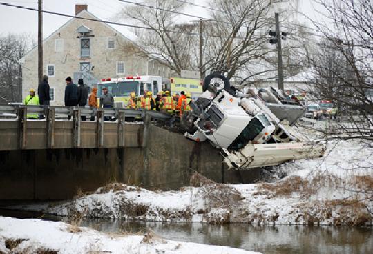 Accidents happened Friday, as snow coated roads here | News