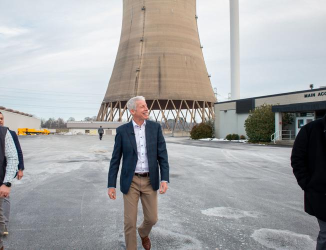 Centro de energía limpia de grúa